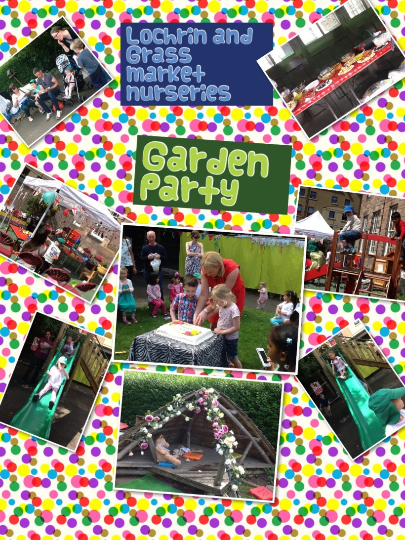 A Wonderful Garden Party at Lochrin and Grassmarket Nurseries!