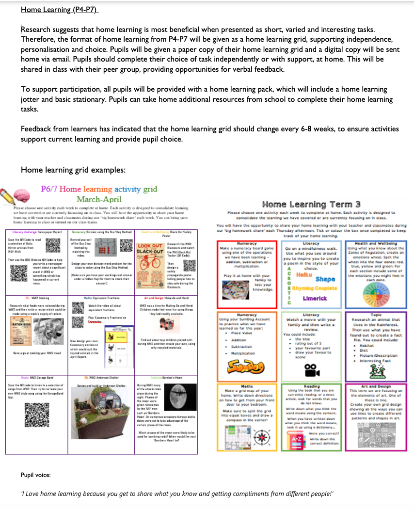 📚School Improvement Plan and 📚School Policies | Tollcross Primary School
